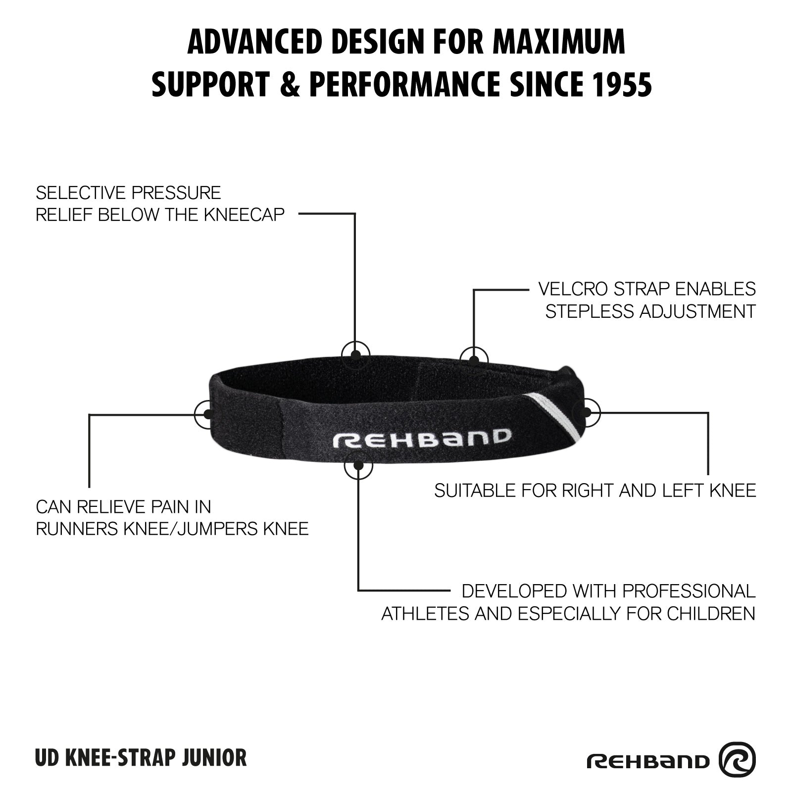 Correa de Rodilla | UD Knee Strap Junior