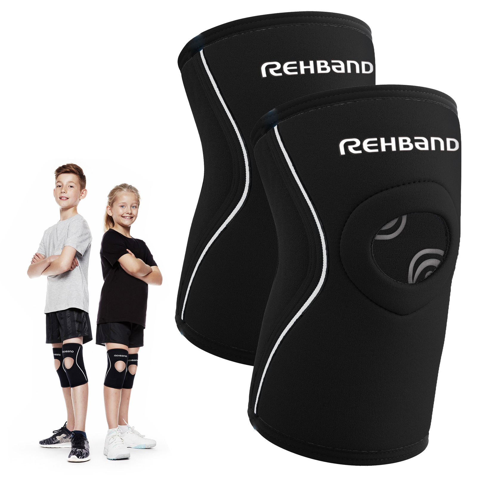 UD Knee Sleeve Patella Opening Junior