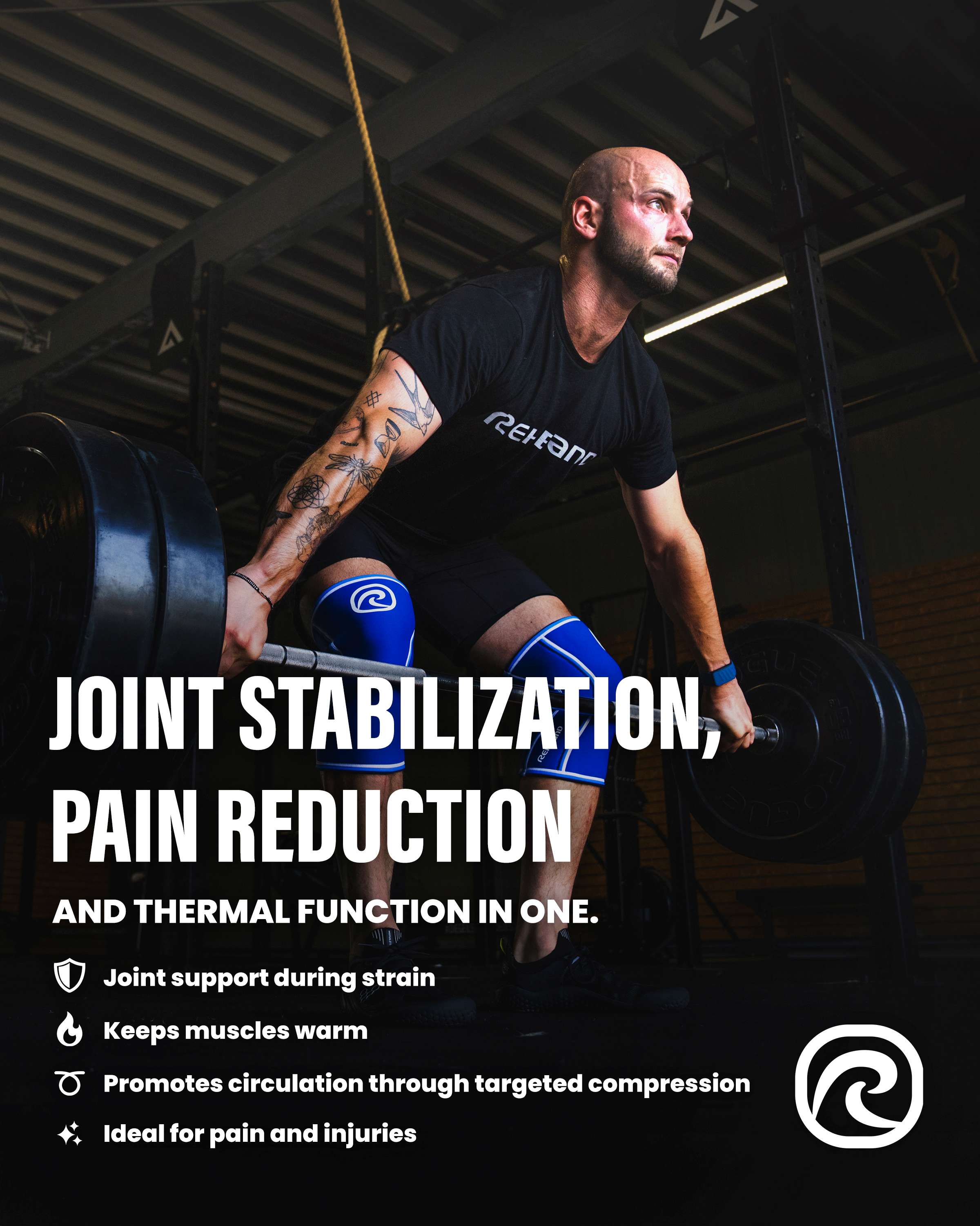 RX Knee Sleeve Power Max 7mm - WFP Edition