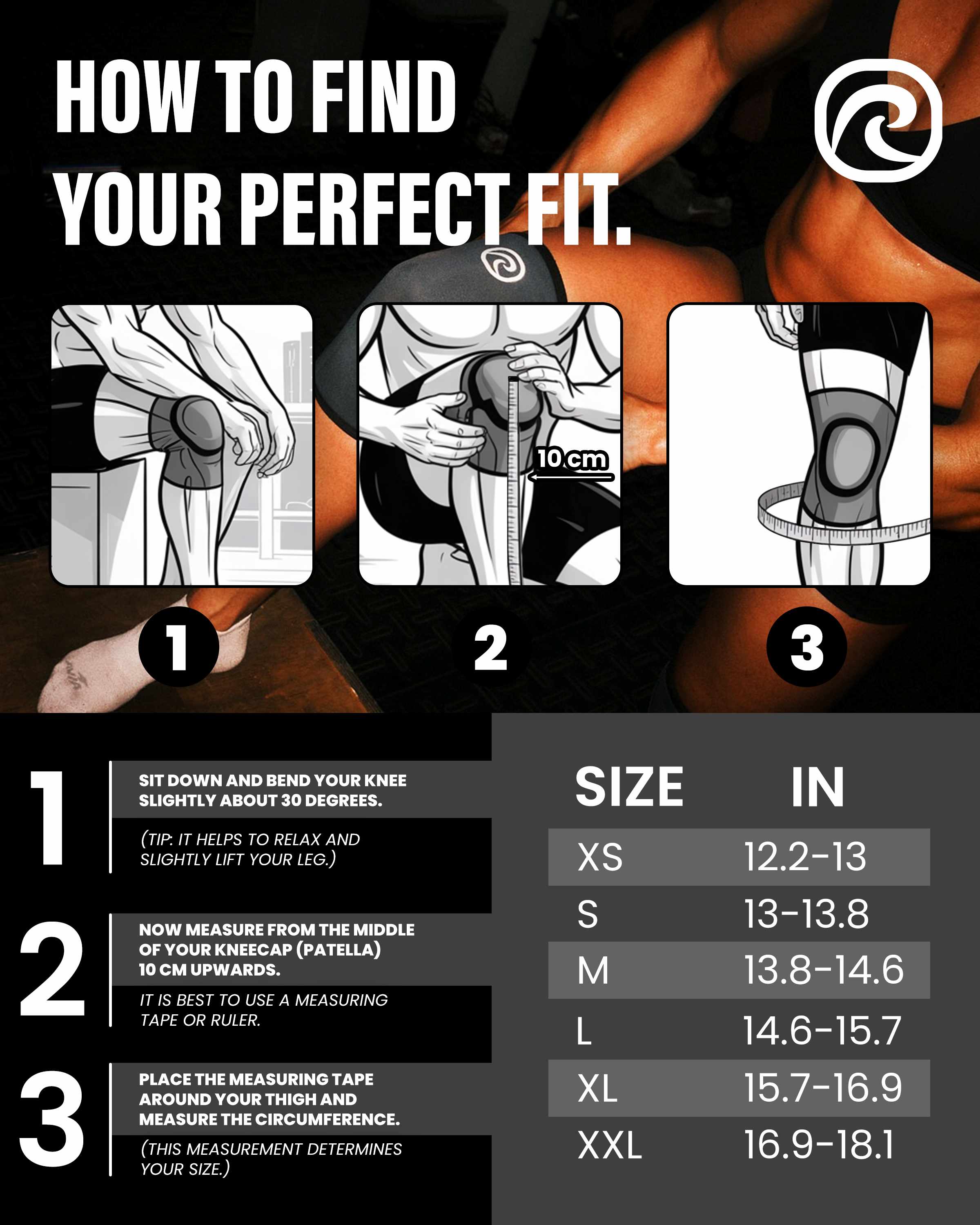 RX Knee Sleeve Power Max 7mm - WFP Edition