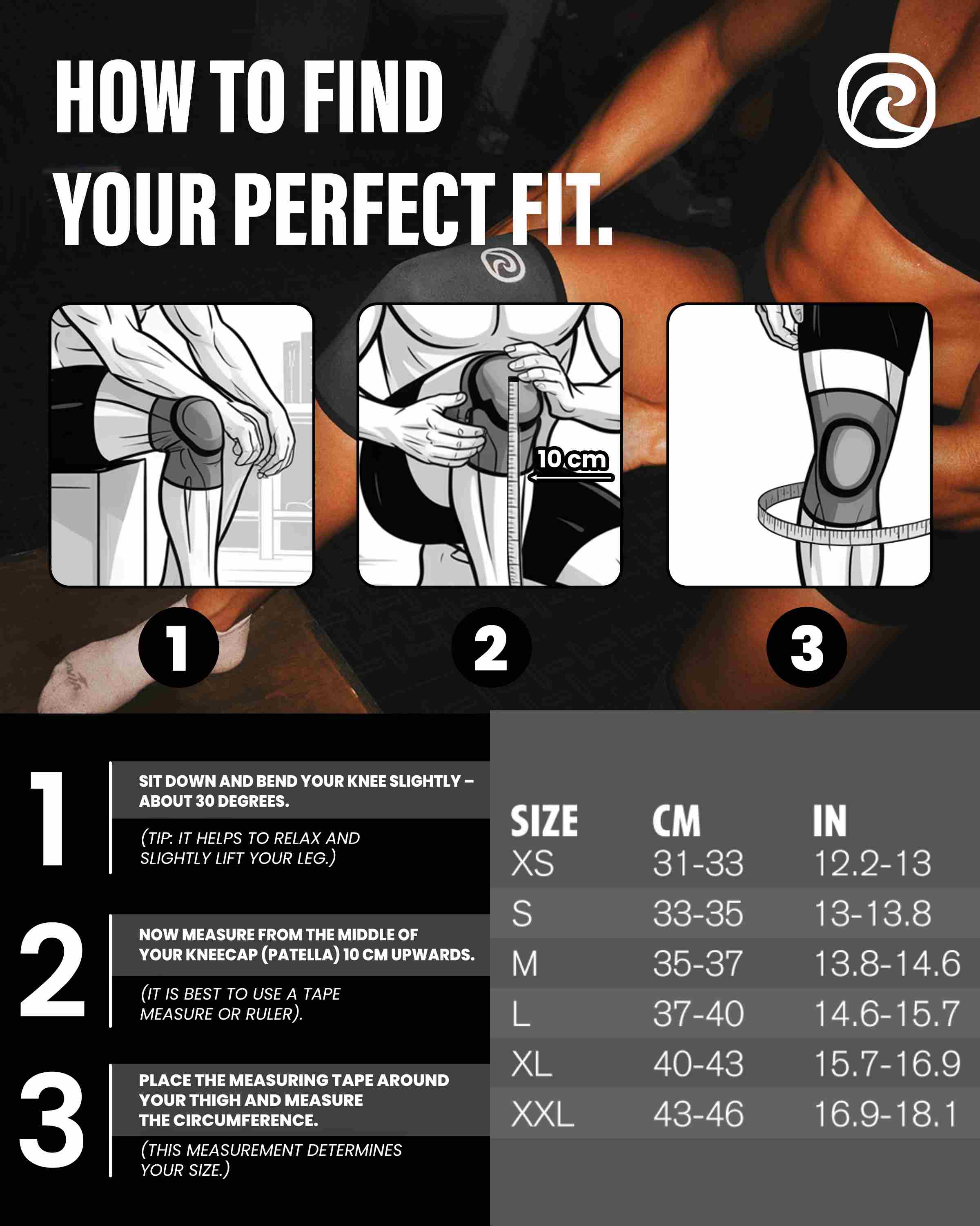 Knee Sleeve Power Max 7mm