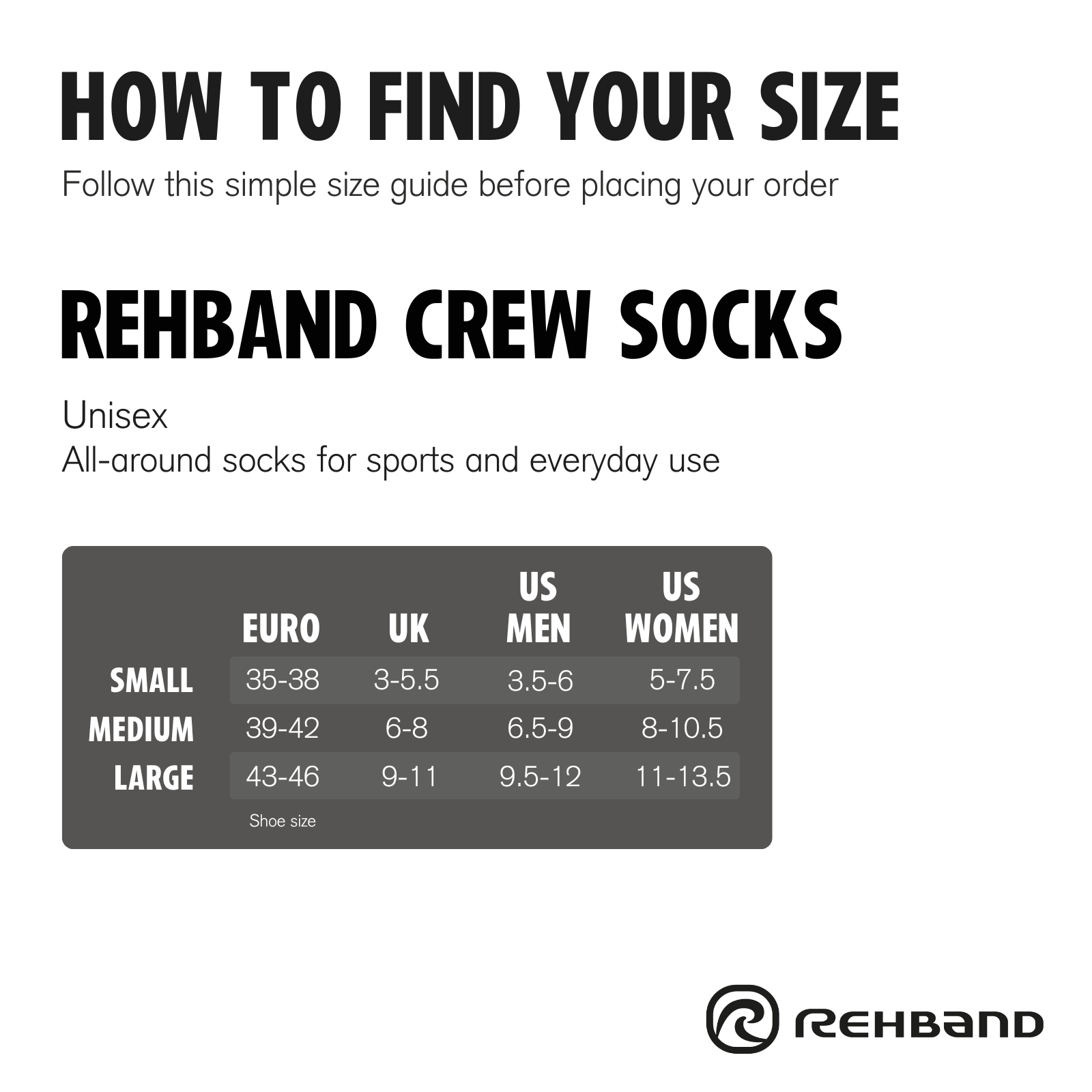 RX Performance Crew Socks