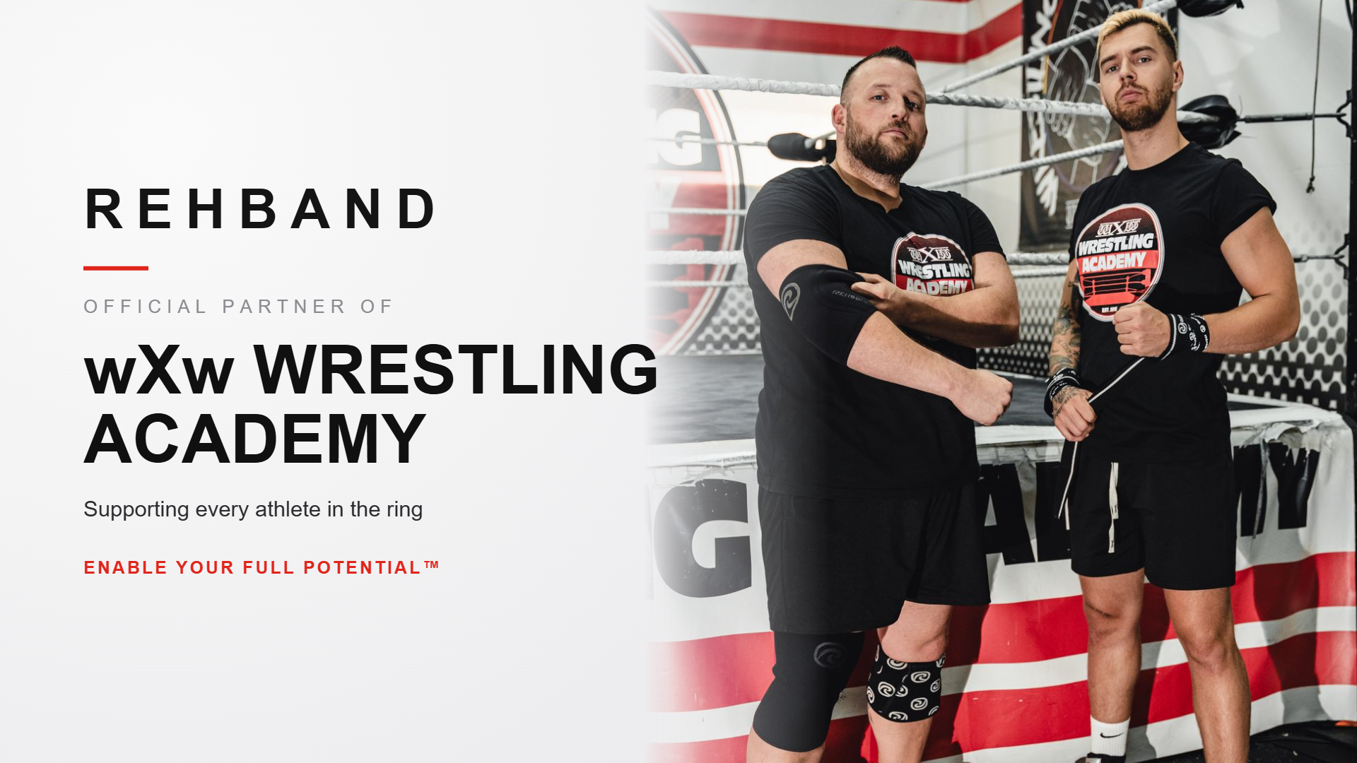 Rehband and the wXw Wrestling Academy Announce Official Partnership to Support Wrestlers in Training