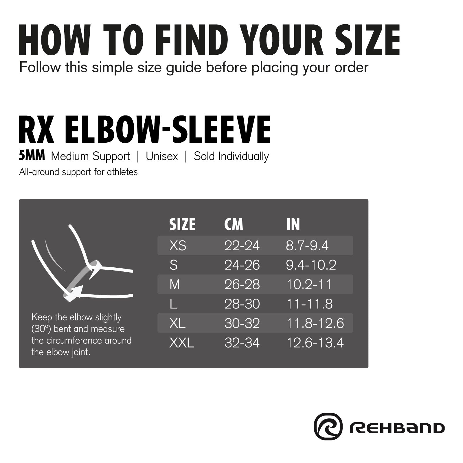 RX Elbow Sleeve 5mm - WFP Edition