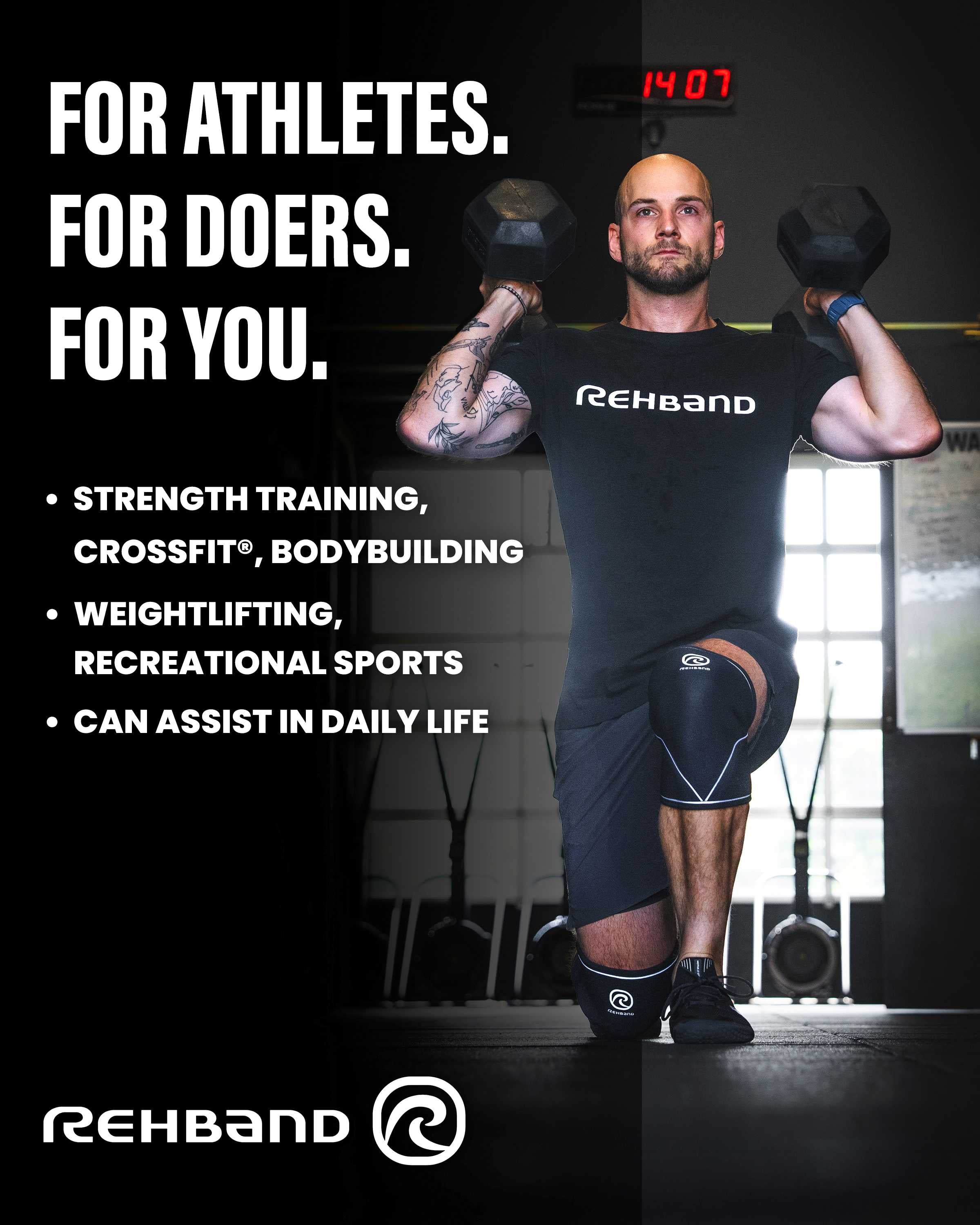 Rehband Knee Sleeve | RX Original V Knee Sleeve 7mm