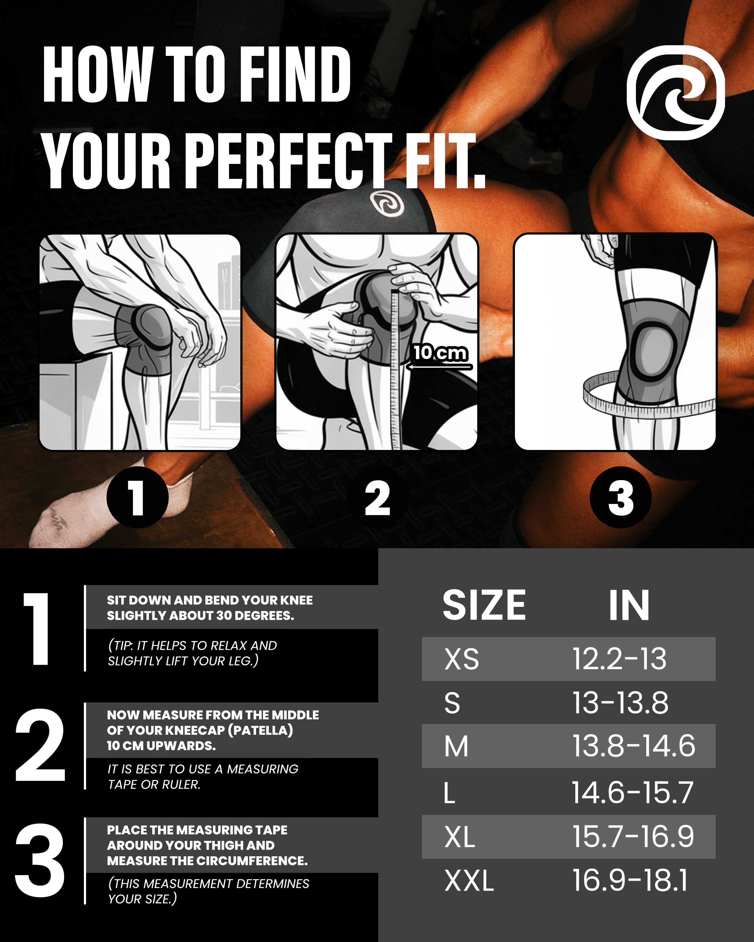 RX Knee Sleeve Power Max 7mm