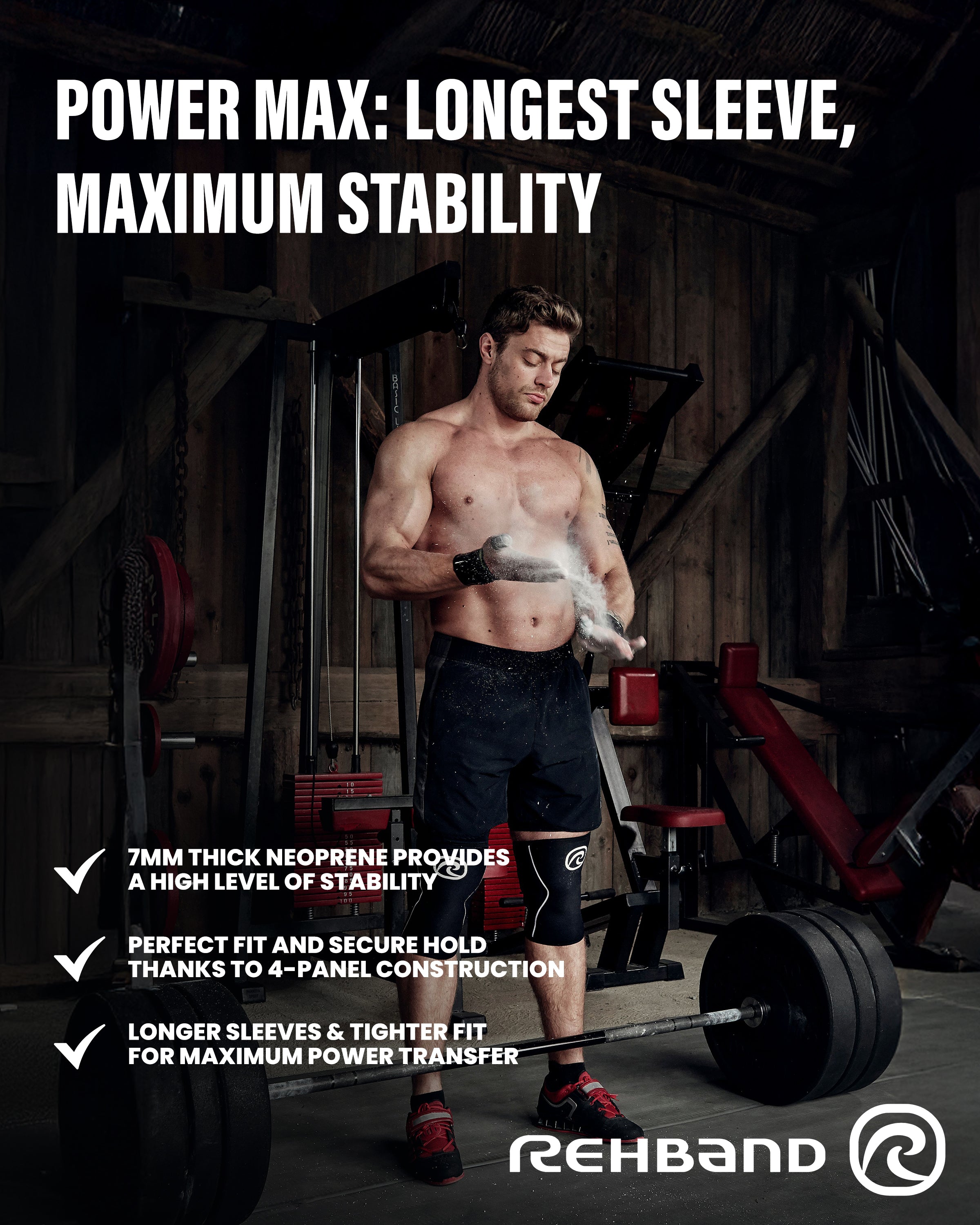 RX Knee Sleeve Power Max 7mm